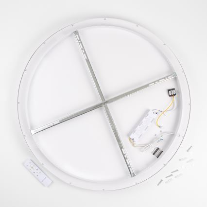 Brilagi - Dimmelhető LED mennyezeti lámpa FALCON II LED/108W/230V 3000-6500K átm. 80 cm fehér + távirányító