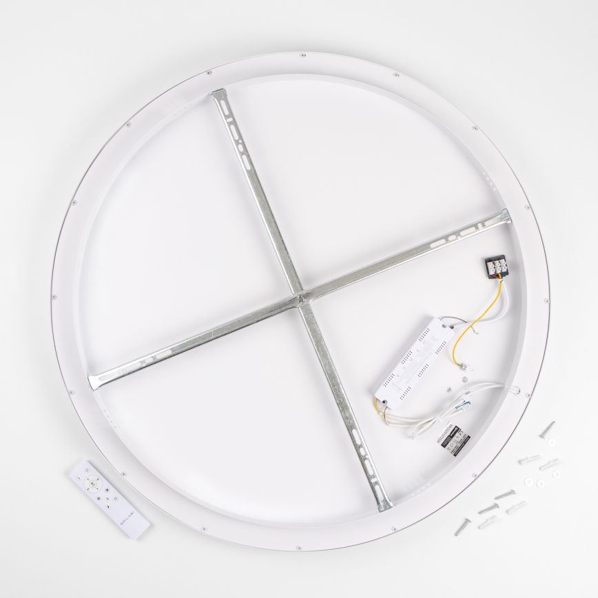 Brilagi - Dimmelhető LED mennyezeti lámpa FALCON II LED/108W/230V 3000-6500K átm. 80 cm fehér + távirányító