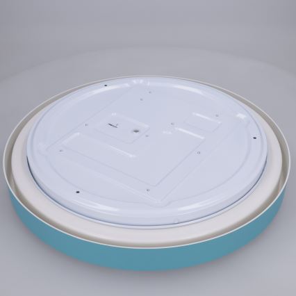Brilagi - LED fényerőszabályozható mennyezeti lámpa MATTEO LED/48W/230V 3000-6500K átm. 41 cm türkiz + távirányítóval