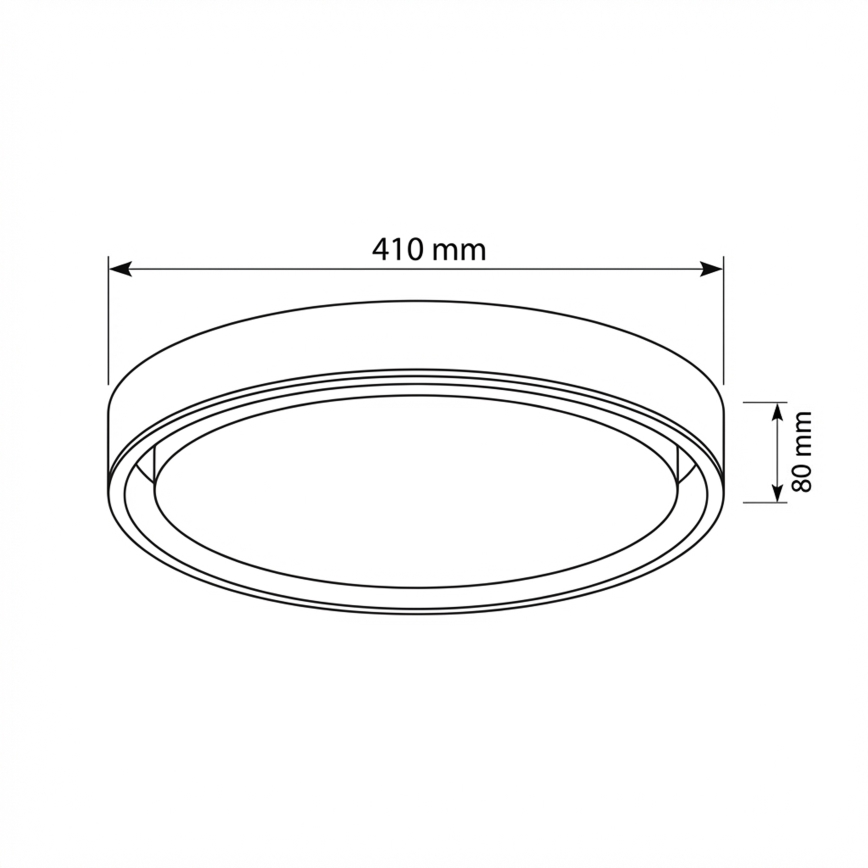 Brilagi - LED fényerőszabályozható mennyezeti lámpa MATTEO LED/48W/230V 3000-6500K átm. 41 cm türkiz + távirányítóval