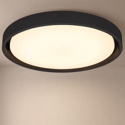Brilagi - Dimmelhető LED mennyezeti lámpatest MATTEO LED/60W/230V 3000-6500K átm. 51,5 cm fekete + távirányító