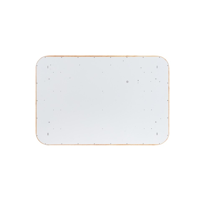 Brilagi - LED fényerőszabályozható mennyezeti lámpatest MOLINA SQUARE LED/54W/230V 3000-6000K tölgy 60x40 cm + távirányító