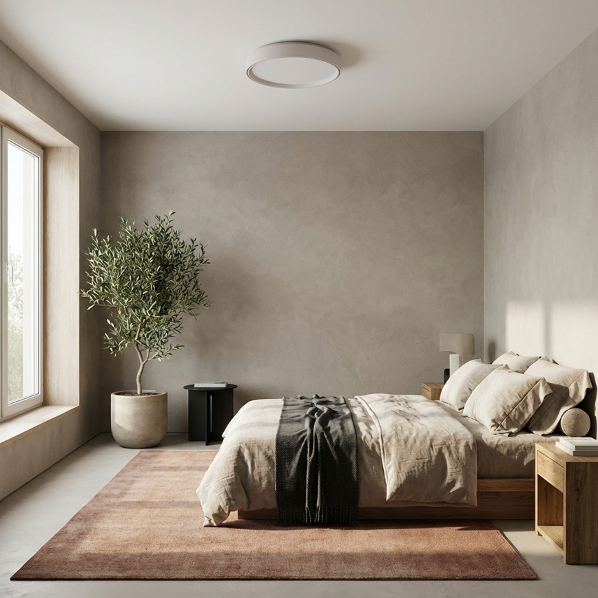 Brilagi - LED dimmelhető mennyezeti lámpa NANCI LED/60W/230V 3000–6500K Ø 49 cm fehér + távirányító