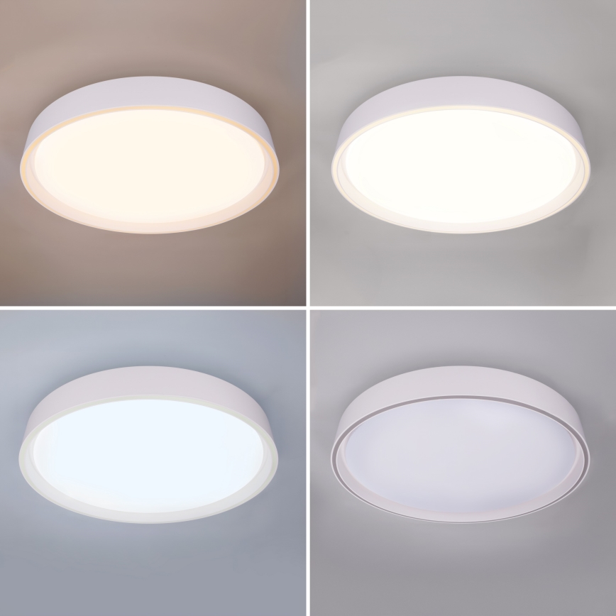 Brilagi - LED dimmelhető mennyezeti lámpa NANCI LED/60W/230V 3000–6500K Ø 49 cm fehér + távirányító