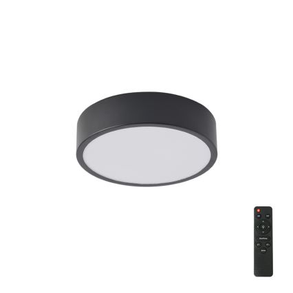 Brilagi - POOL LED fényerőszabályozható mennyezeti lámpa LED/18W/230V 3000-6000K 20 cm fekete + távirányító