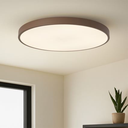 Brilagi - Dimmelhető LED lámpatest POOL SMART LED/128W/230V átm. 100 cm 3000-6000K Wi-Fi Tuya + távirányító barna