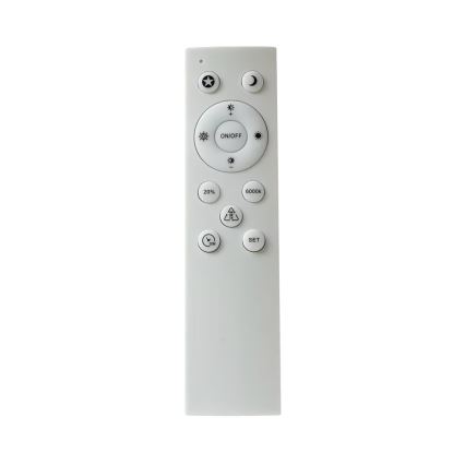 Brilagi - LED dimmelhető mennyezeti lámpatest POOL SMART LED/60W/230V 50 cm 3000-6000K Wi-Fi Tuya + távirányító fehér