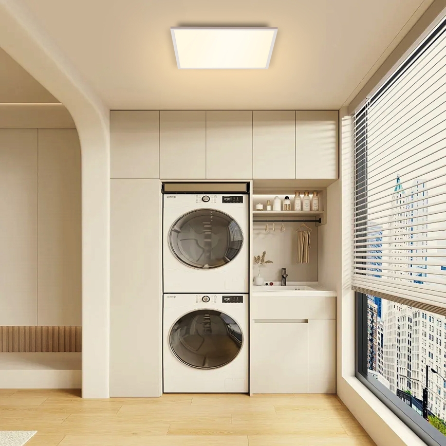 Brilagi - LED fényerőszabályozható mennyezeti lámpatest SLIMFRAME LED/58W/230V 60x60 cm 3000-6000K fehér + távirányító