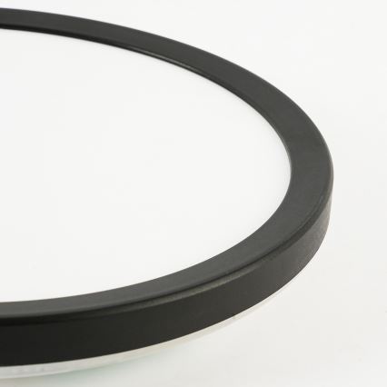 Brilagi - Dimmelhető ULTRA SLIM LED mennyezeti lámpatest LED/24W/230V 2700-6500K átm. 42 cm fekete + távirányító