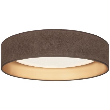 Brilagi - LED fényerőszabályozható mennyezeti lámpatest VELVET SMARTIX STARS LED/36W/230V 3000–6000K átm. 55 cm barna/arany Wi‑Fi Tuya Beacon + távirányító