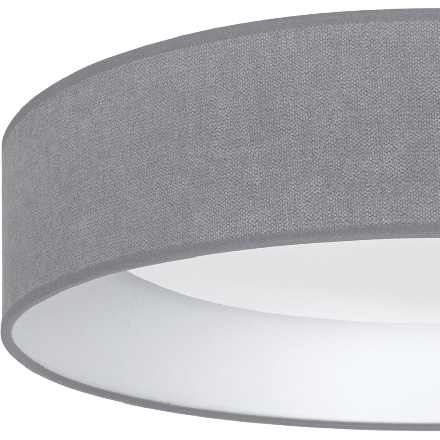 Brilagi - VELVET SMARTIX LED fényerőszabályozható mennyezeti lámpa, 36 W, 230 V, 3000–6000 K, Ø 55 cm, szürke, Wi‑Fi (Tuya, Beacon) + távirányító
