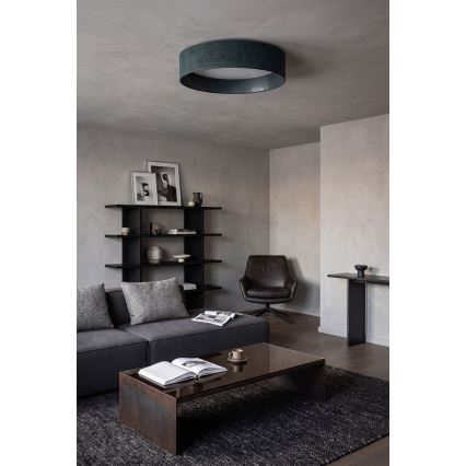 Brilagi - LED dimmelhető mennyezeti lámpatest VELVET SMARTIX LED/36W/230V 3000-6000K átm. 55 cm zöld Wi-Fi Tuya Beacon + távirányító