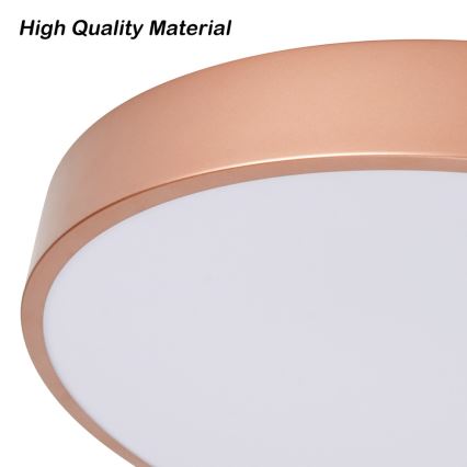 Brilagi - LED dimmelhető mennyezeti lámpatest POOL SMART LED/100W/230V 3000-6000K átm. 80 cm Wi-Fi Tuya bronz + távirányítóval
