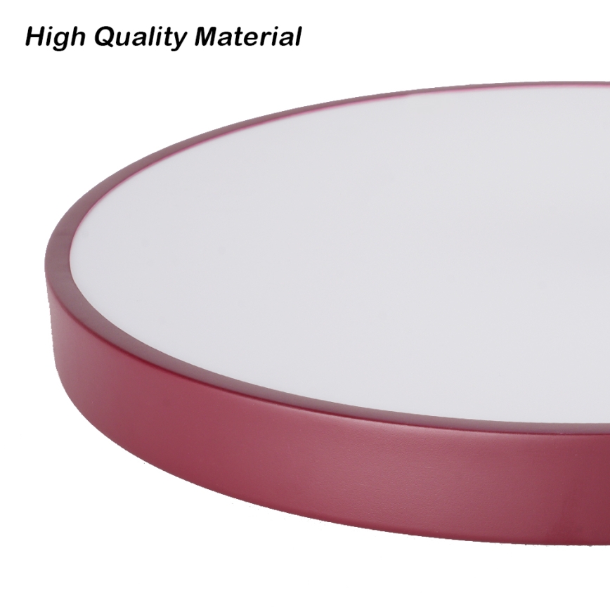 Brilagi - LED dimmelhető POOL SMART lámpatest, 100 W, 230 V, Ø 80 cm, Tuya Wi‑Fi + távirányító, bordó