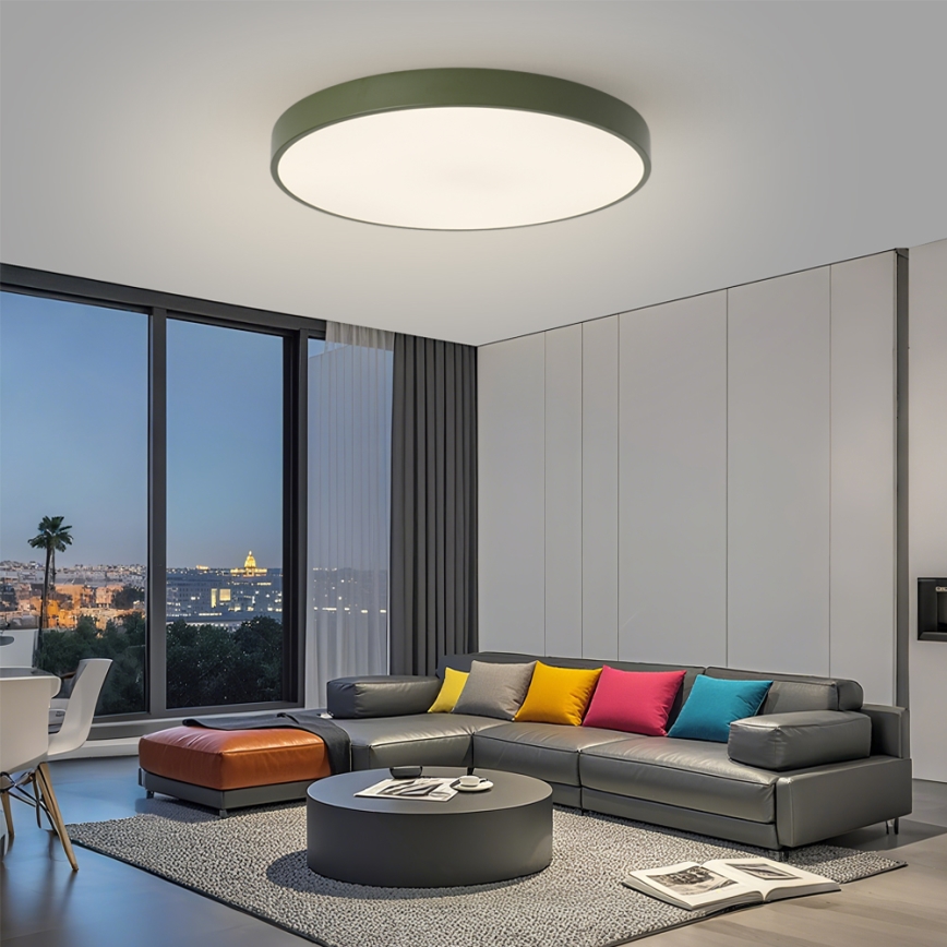 Brilagi - Dimmelhető POOL SMART LED/100W/230V átm. 80 cm 3000-6000K Wi-Fi Tuya + távirányító zöld