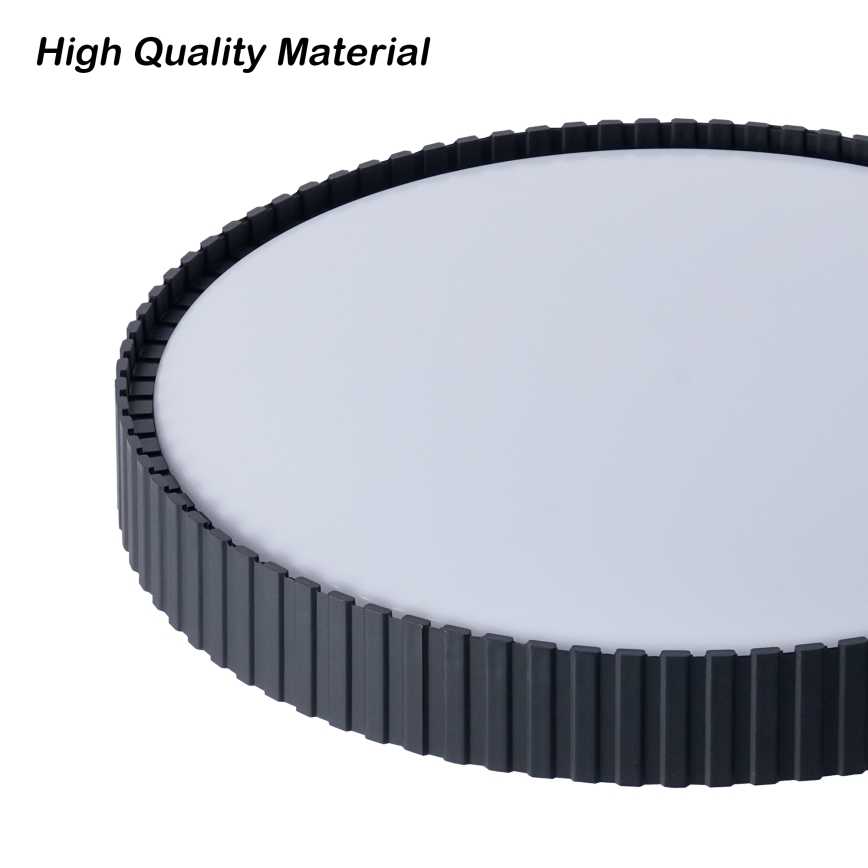 Brilagi - LED Fényerőszabályozható mennyezeti lámpa CORVO LED/54W/230V 3000-6000K fekete Ø 40 cm + távirányító