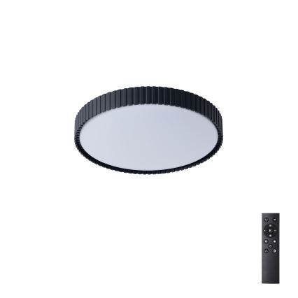 Brilagi - LED Fényerőszabályozható mennyezeti lámpa CORVO LED/54W/230V 3000-6000K fekete Ø 40 cm + távirányító