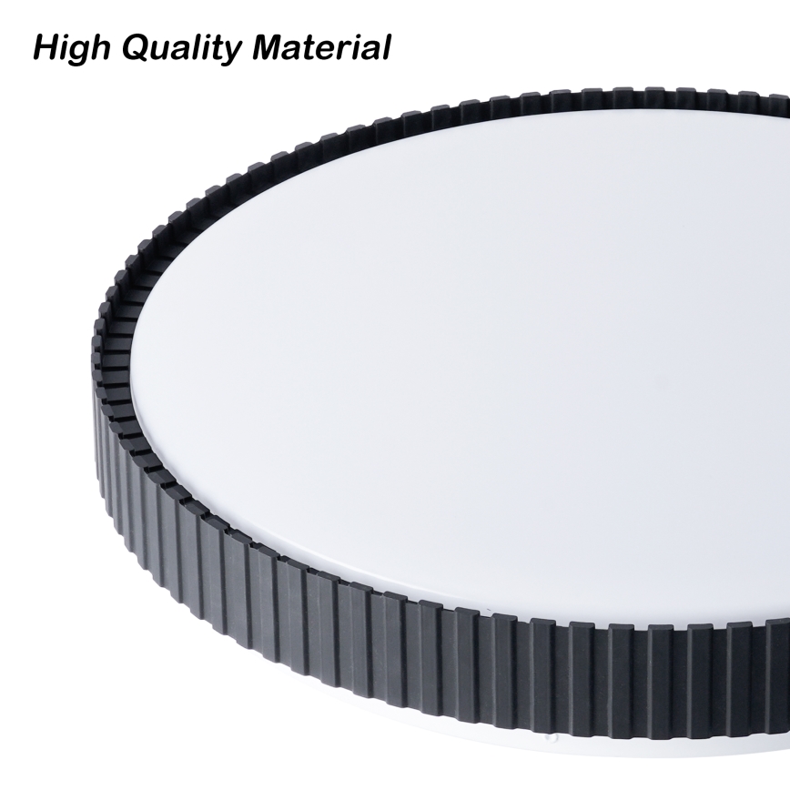 Brilagi - CORVO dimmelhető LED mennyezeti lámpa LED/72W/230V 3000-6000K, fekete, átmérő 50 cm + távirányító
