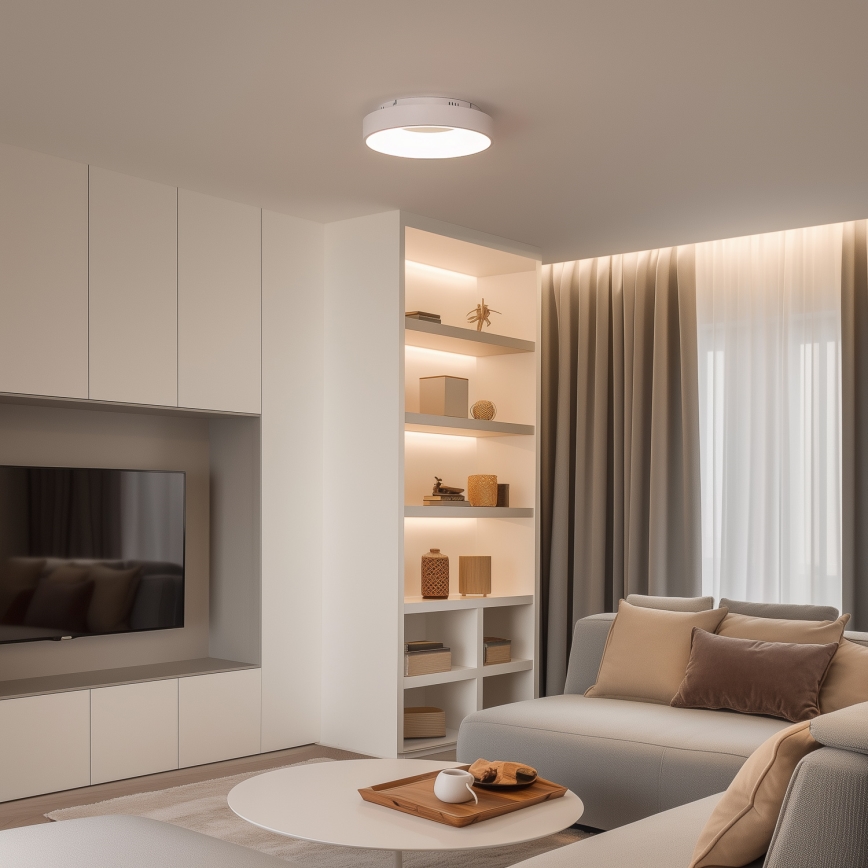 Brilagi - LED Dimmelhető mennyezeti lámpatest FALCON II LED/67W/230V 3000-6500K átm. 40 cm fehér + távirányító