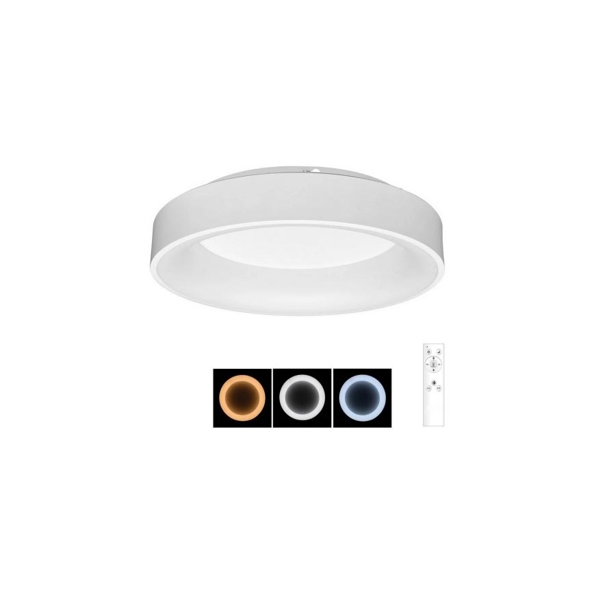Brilagi - LED Dimmelhető mennyezeti lámpa FALCON LED/80W/230V 3000-6500K fehér + távirányító