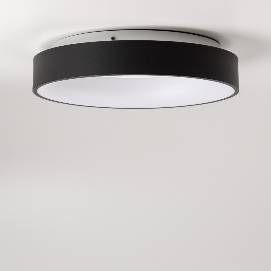 Brilagi - LED Dimmelhető mennyezeti lámpa FALCON LED/80W/230V 3000-6500K fekete + távirányító