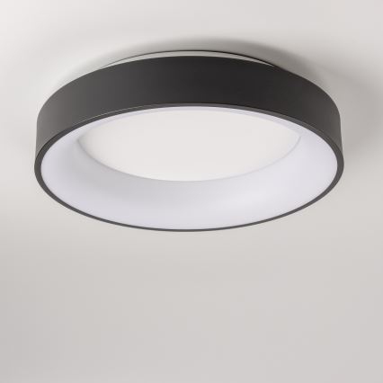 Brilagi - LED Dimmelhető mennyezeti lámpa FALCON LED/80W/230V 3000-6500K fekete + távirányító