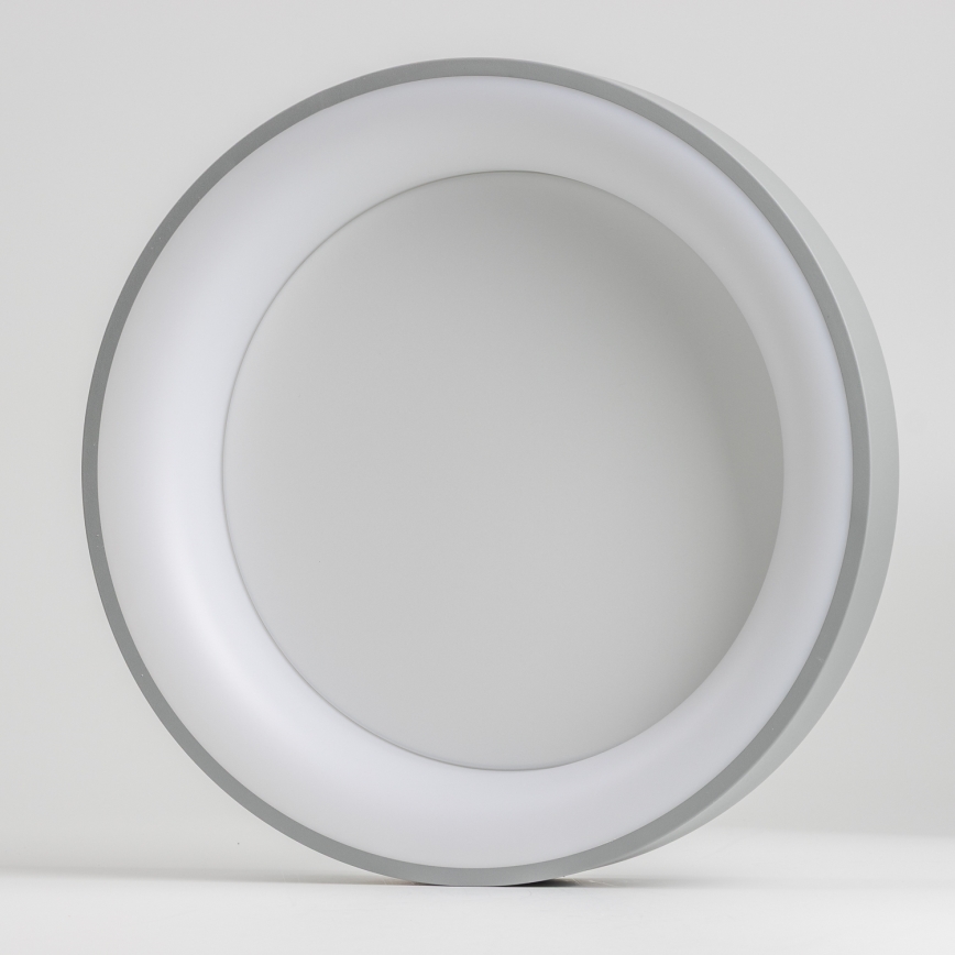 Brilagi - LED Dimmelhető mennyezeti lámpa FALCON LED/80W/230V 3000-6500K szürke + távirányító