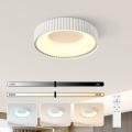 Brilagi - LED dimmelhető mennyezeti lámpa FALCON MODERN LED/30W/230V 3000-6000K 40 cm fehér + távirányító