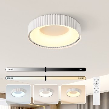 Brilagi - LED dimmelhető mennyezeti lámpa FALCON MODERN LED/30W/230V 3000-6000K 40 cm fehér + távirányító