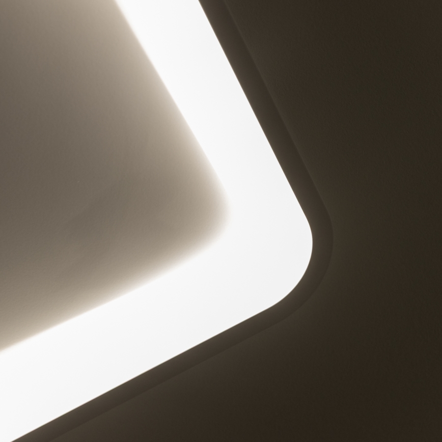 Brilagi - LED dimmelhető mennyezeti lámpatest FALCON SLIM LED/50W/230V 3000-6500K 50x50 cm fehér + távirányító