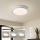Brilagi - LED dimmelhető mennyezeti lámpa KREON LED/54W/230V 3000-6000K fehér átm. 38 cm + távirányítóval