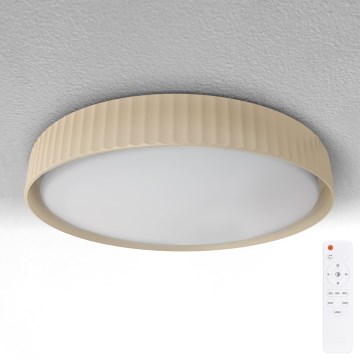 Brilagi - LED dimmelhető mennyezeti lámpa LUCIA LED/60W/230V 3000-6500K átmérő 59 cm bézs + távirányító
