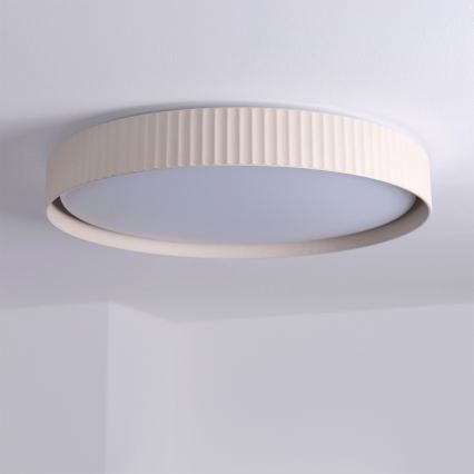 Brilagi - LED dimmelhető mennyezeti lámpatest LUCIA LED/60W/230V 3000-6500K átm. 59 cm bézs + távirányító