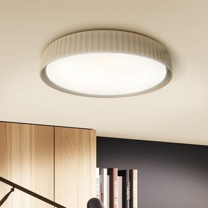 Brilagi - LED dimmelhető mennyezeti lámpa LUCIA LED/60W/230V 3000-6500K átmérő 59 cm bézs + távirányító