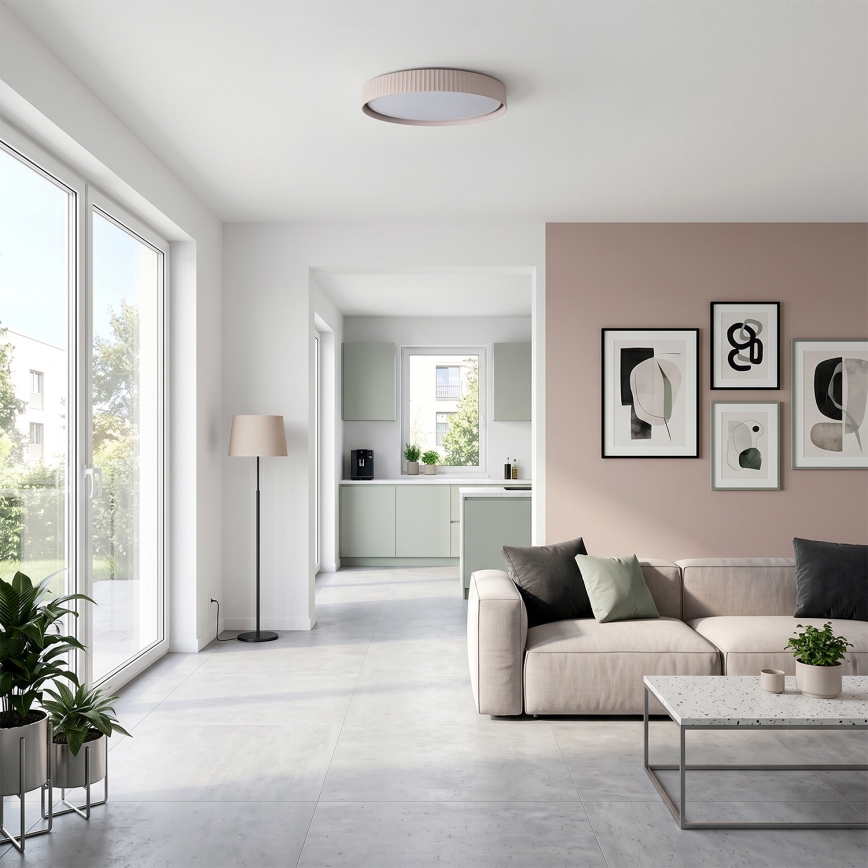 Brilagi - LED dimmelhető mennyezeti lámpa LUCIA LED/60W/230V 3000-6500K átmérő 59 cm bézs + távirányító