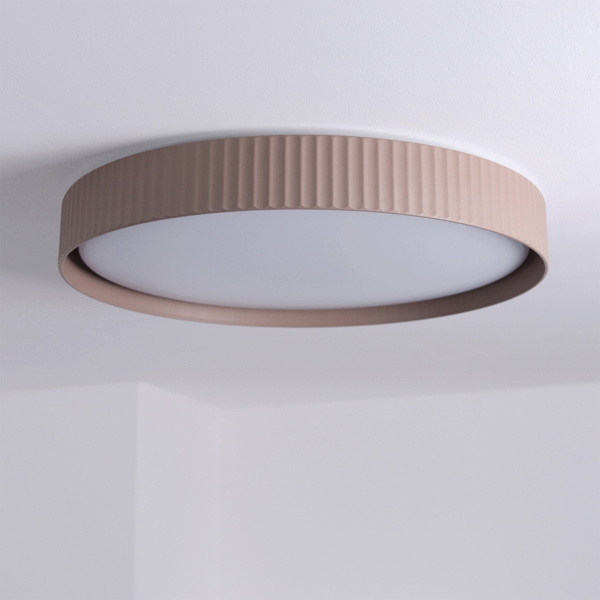 Brilagi - Fényerőszabályozható mennyezeti lámpatest LUCIA LED/60 W/230 V 3000–6500 K átmérő 59 cm barna + távirányítóval