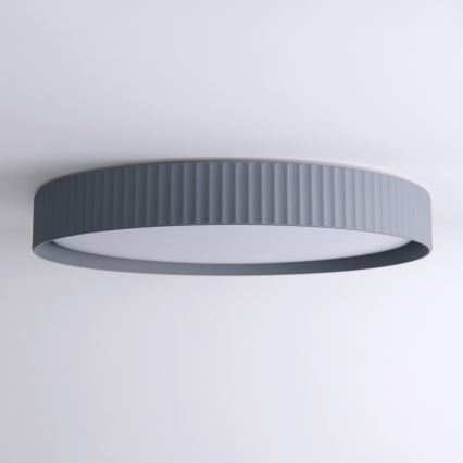 Brilagi - Fényerőszabályozható LED mennyezeti lámpa LUCIA LED/60W/230V 3000-6500K átm. 59 cm szürke + távirányító