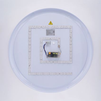 Brilagi - Fényerőszabályozható LED mennyezeti lámpa LUCIA LED/60W/230V 3000-6500K átm. 59 cm szürke + távirányító