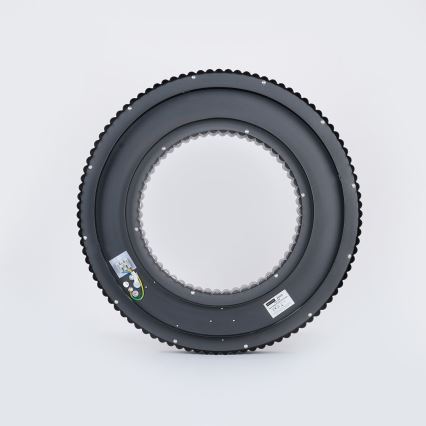Brilagi - LUMIX LED dimmelhető mennyezeti lámpa LED/48W/230V 3000-6000K fekete, átm. 50 cm + távirányító