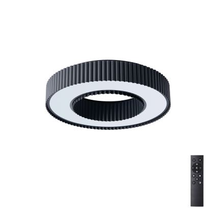 Brilagi - LUMIX LED dimmelhető mennyezeti lámpa LED/48W/230V 3000-6000K fekete, átm. 50 cm + távirányító