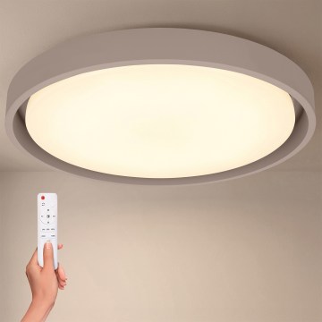 Brilagi - LED dimmelhető mennyezeti lámpa MATTEO LED/60W/230V 3000-6500K átm. 51,5 cm taupe + távirányító