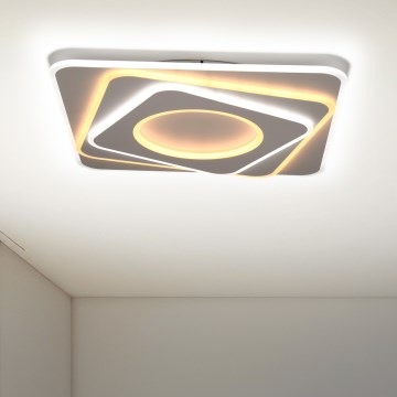 Brilagi - LED Dimmelhető mennyezeti lámpa MODERN LED/100W/230V 2700-6500K 48x48 cm + távirányítás