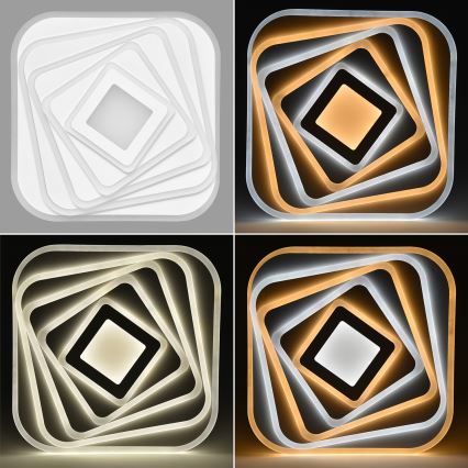 Brilagi - LED Dimmelhető mennyezeti lámpa MODERN LED/210W/230V 2700-6500K 55x55 cm + távirányítás