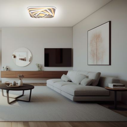 Brilagi - LED Dimmelhető mennyezeti lámpa MODERN LED/210W/230V 2700-6500K 55x55 cm + távirányítás