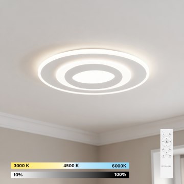 Brilagi - LED Dimmelhető mennyezeti lámpa MODERN LED/45W/230V 2700-6500K 20x40 cm + távirányítás
