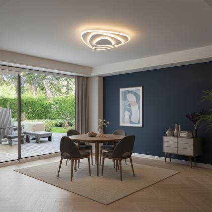 Brilagi - Dimmelhető MODERN LED mennyezeti lámpatest/58W/230V 3000-6000K 47x48,5 cm + távirányítóval