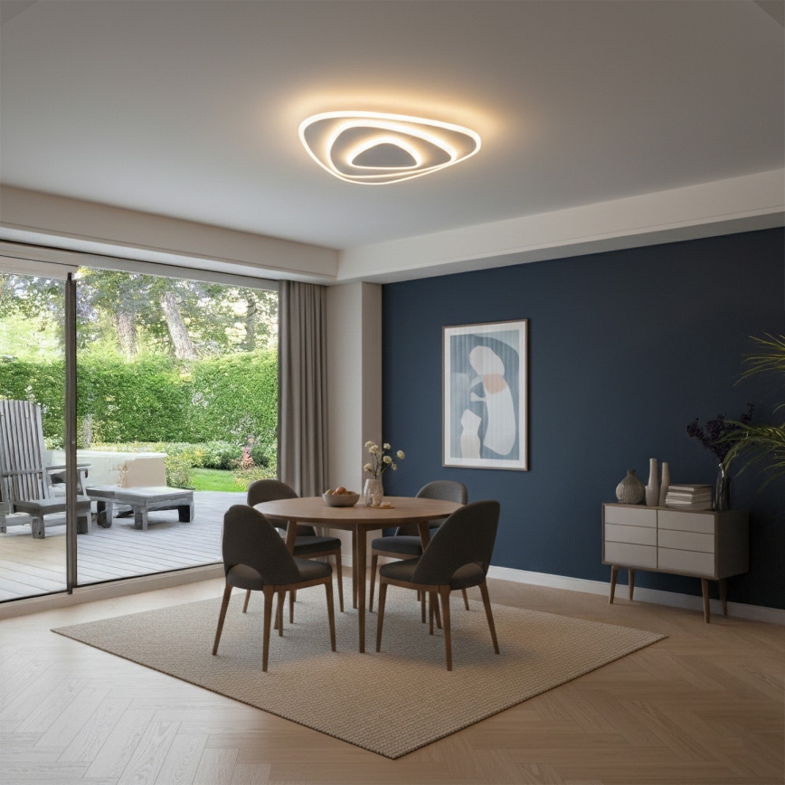 Brilagi - Dimmelhető MODERN LED mennyezeti lámpatest/58W/230V 3000-6000K 47x48,5 cm + távirányítóval