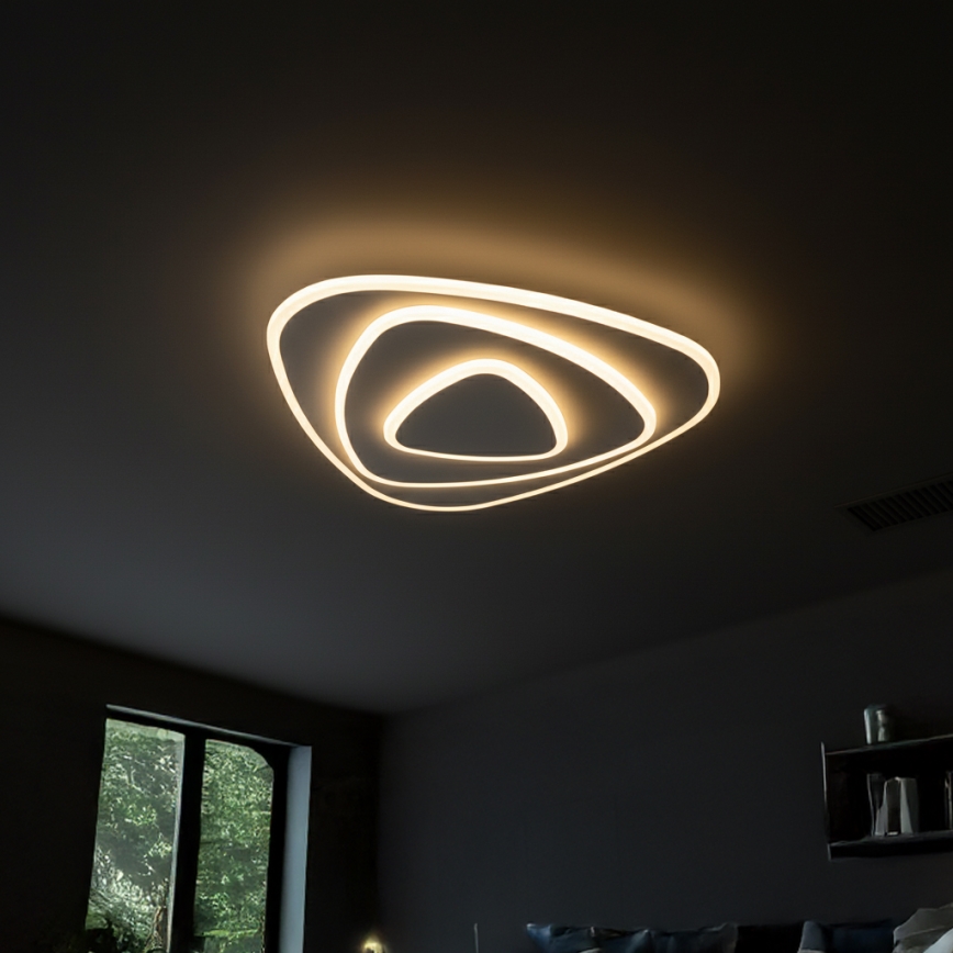 Brilagi - Dimmelhető MODERN LED mennyezeti lámpatest/58W/230V 3000-6000K 47x48,5 cm + távirányítóval