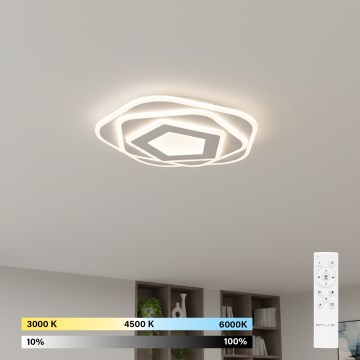 Brilagi - LED dimmelhető mennyezeti lámpa MODERN LED/64W/230V 2700-6500K átmérő 40 cm + távirányító