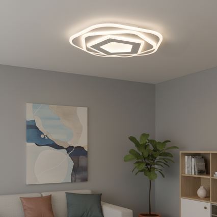 Brilagi - LED dimmelhető mennyezeti lámpa MODERN LED/64W/230V 2700-6500K átmérő 40 cm + távirányító
